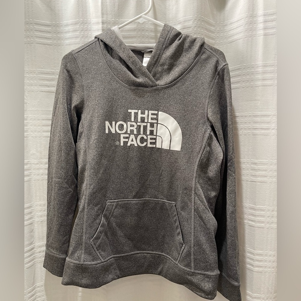 North face logo hoodie sweatshirt